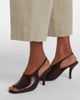 Toteme Toteme Embossed leather slingback sandals - 2