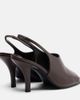 Toteme Toteme Embossed leather slingback sandals - 3