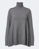 Toteme Toteme Flared wool turtleneck sweater - 1