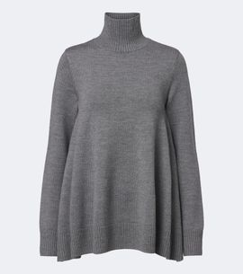 Toteme Toteme Flared wool turtleneck sweater