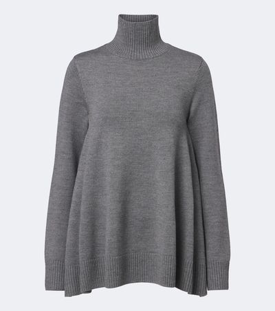 Toteme Toteme Flared wool turtleneck sweater