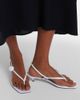 Toteme Toteme Floral-appliquÃ© satin slingback sandals - 2