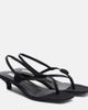 Toteme Toteme Floral-appliquÃ© suede slingback sandals - 1