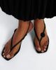 Toteme Toteme Floral-appliquÃ© suede slingback sandals - 2