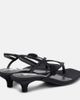 Toteme Toteme Floral-appliquÃ© suede slingback sandals - 3