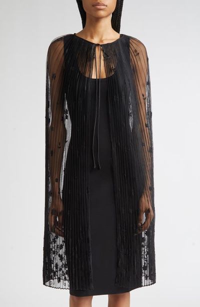 TOTEME TOTEME Floral Embroidered Tulle
