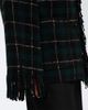 Toteme Toteme Fringed checked wool-blend coat - 4