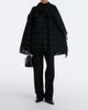 Toteme Toteme Fringed checked wool-blend coat - 6