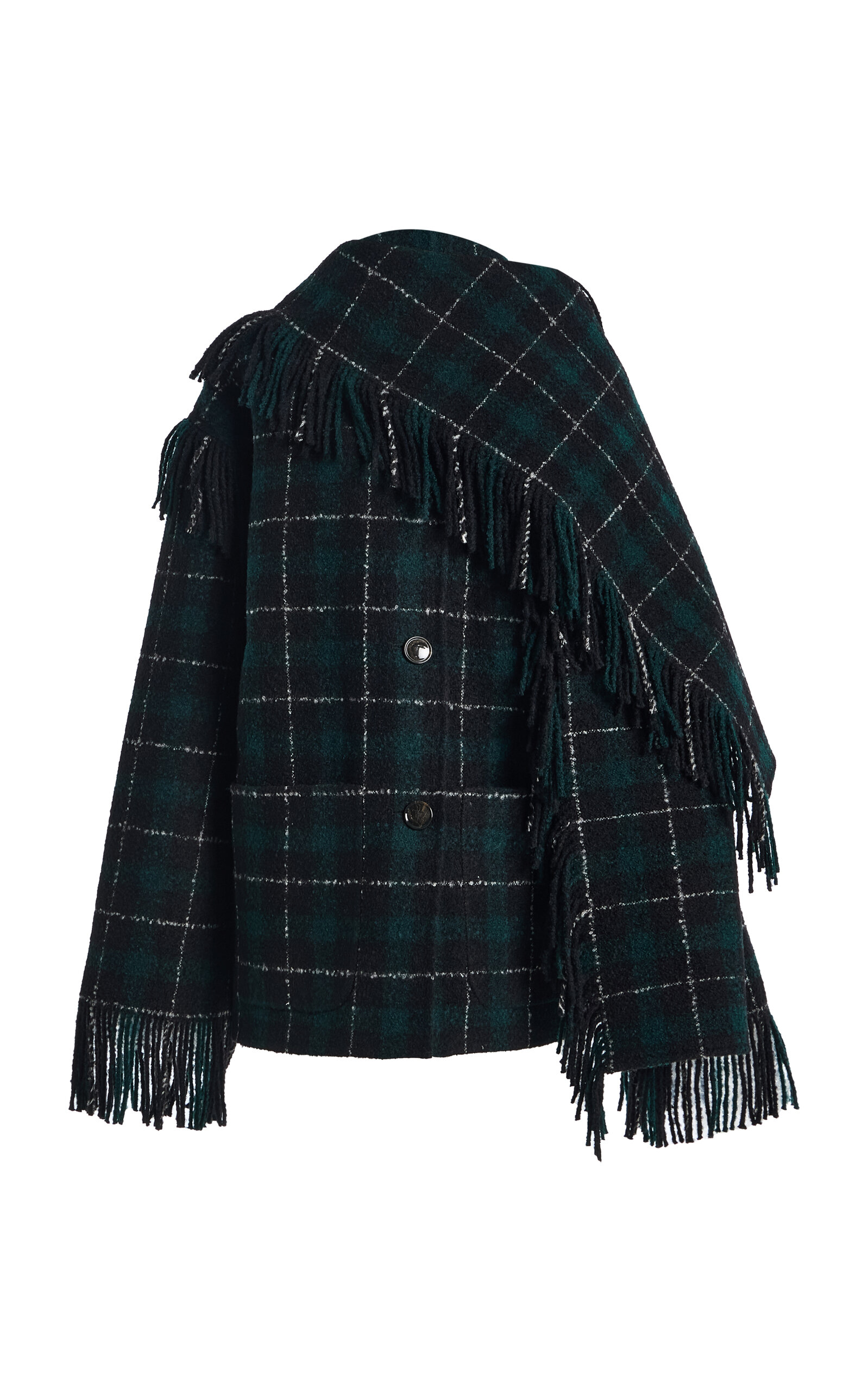 Toteme Toteme Fringed Scarf WoolBlend Jacket
