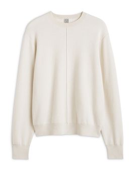 Toteme Toteme Front Seam Stretch Sweater