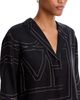 Toteme Toteme Garderob Monogram Silk Pajama Top - 4