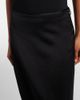 Toteme Toteme Gauze-trimmed satin midi skirt - 4