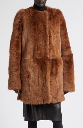 TOTEME TOTEME Genuine Shearling Coat