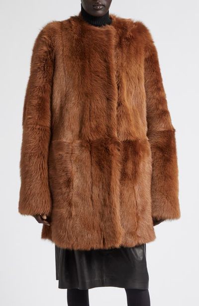 TOTEME TOTEME Genuine Shearling Coat