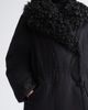 TOTEME TOTEME Genuine Shearling Lined Cotton Coat - 5
