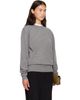 TOTEME TOTEME Gray Classic Cashmere Crew Knit Sweater - 2