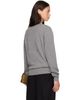 TOTEME TOTEME Gray Classic Cashmere Crew Knit Sweater - 3