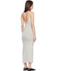 TOTEME TOTEME Gray Draped Slip Midi Dress - 3