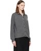 TOTEME TOTEME Gray Raglan-Sleeve Cashmere Cardigan - 2