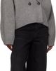TOTEME TOTEME Gray Shawl-Lapel Cardigan - 4