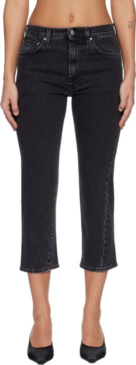 TOTEME TOTEME Gray Twisted Seam Denim Jeans