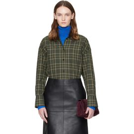 TOTEME TOTEME Green Boxy Shirt