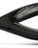 TOTEME TOTEME Green Croco-Embossed Flip Flop Heeled Sandals - 1