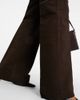 Toteme Toteme High-rise velour straight pants - 5