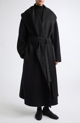 TOTEME TOTEME Hooded Belted Coat