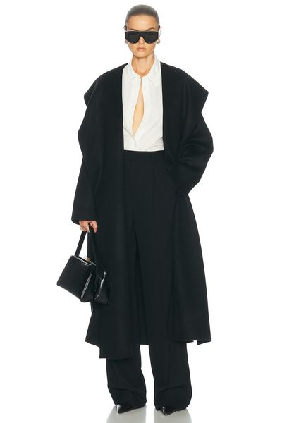 Toteme Toteme Hoodie Belted Coat