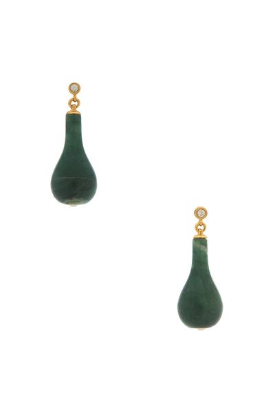 Toteme Toteme Jade Drop Earrings