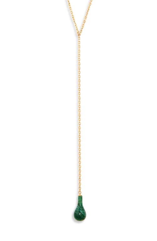 TOTEME TOTEME Jade Drop Necklace