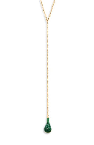 TOTEME TOTEME Jade Drop Necklace