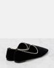 Toteme Toteme Leather-lined velvet slippers - 2