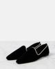 Toteme Toteme Leather-lined velvet slippers - 4