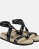 Toteme Toteme Croc-effect leather sandals - 1