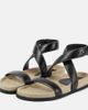 Toteme Toteme Croc-effect leather sandals - 5