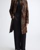 TOTEME TOTEME Leopard Print Genuine Calf Hair Coat  - 1