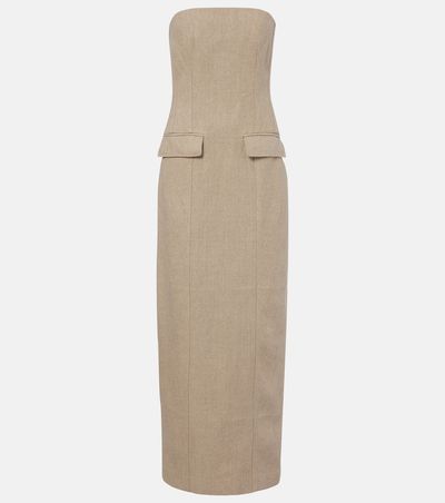 Toteme Toteme Linen maxi dress