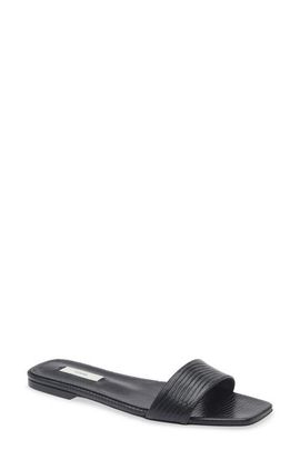 TOTEME TOTEME Lizard Embossed Slide Sandal