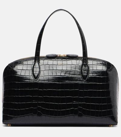 Toteme Toteme Lounge Medium croc-effect leather tote bag