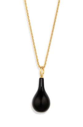 TOTEME TOTEME Medium Onyx Drop Necklace