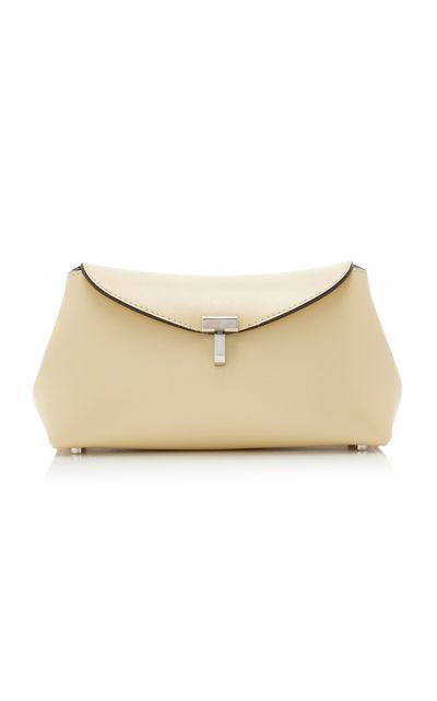 Toteme Toteme Mini TLock Leather Clutch