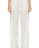 Toteme Toteme Monogram Cotton Blend PJ Pant - 1