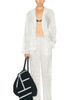 Toteme Toteme Monogram Cotton Blend PJ Pant - 5