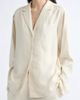 TOTEME TOTEME Monogram Embroidered Flannel Pajama Top - 5