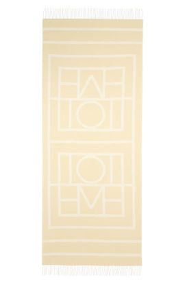 TOTEME TOTEME Monogram Fringe Scarf