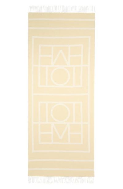 TOTEME TOTEME Monogram Fringe Scarf