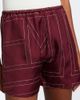 Toteme Toteme Monogram silk twill shorts - 3