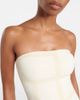 Toteme Toteme Monogram strapless jersey swimsuit - 4